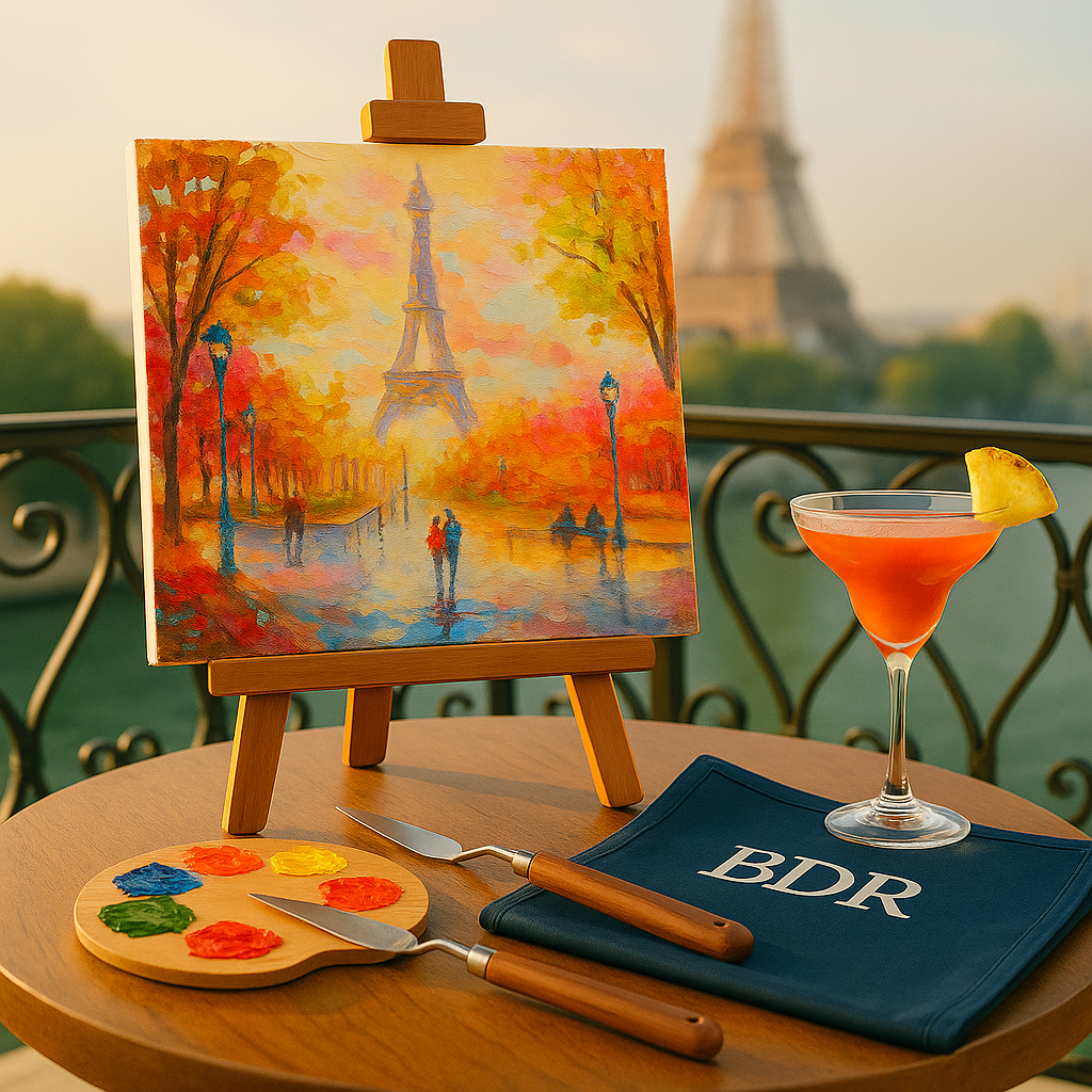 Parisian Impressionist Knife Painting Workshop, Bandra 16 May