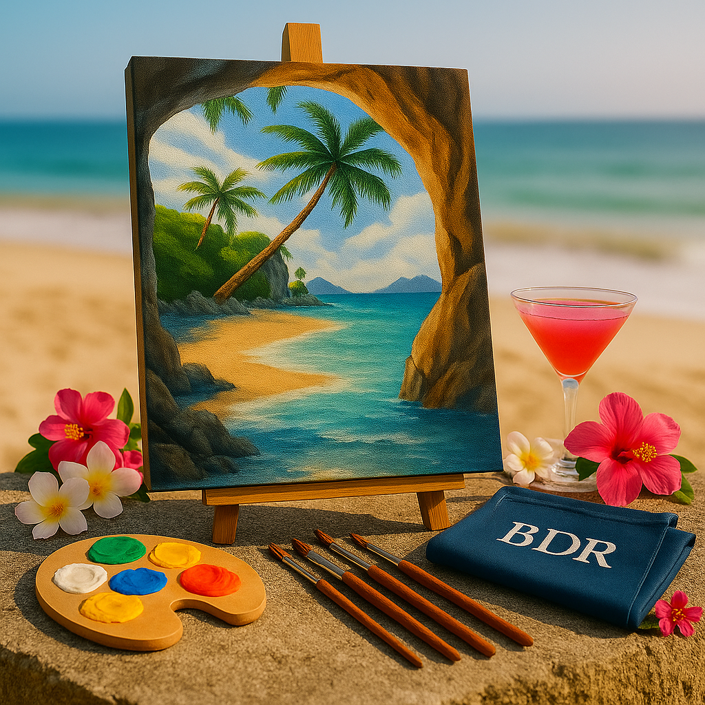 Hidden Paradise Canvas Painting Workshop, Andheri 21 Dec