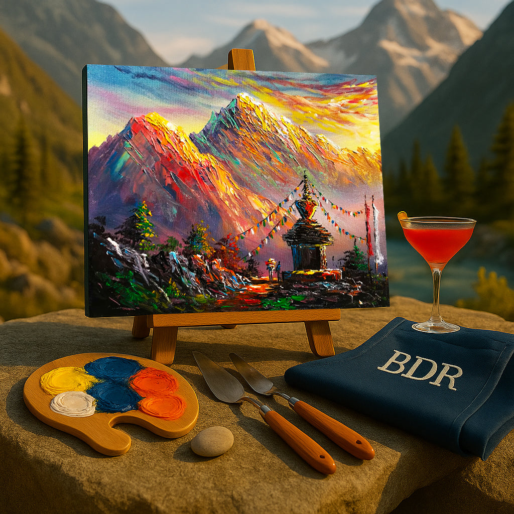 Golden Hour Knife Painting Workshop, Andheri 23 Nov