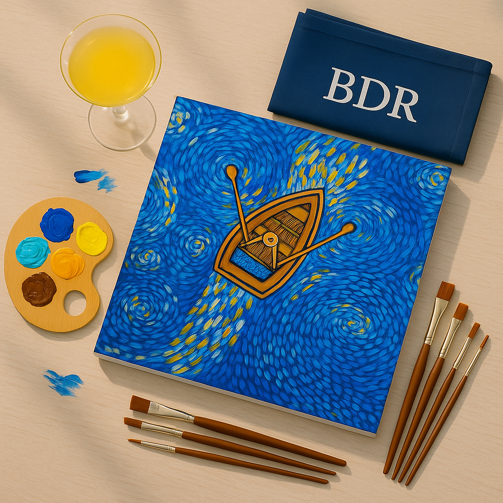 The Swirling Sea Canvas Painting Workshop, Fort 30 Nov