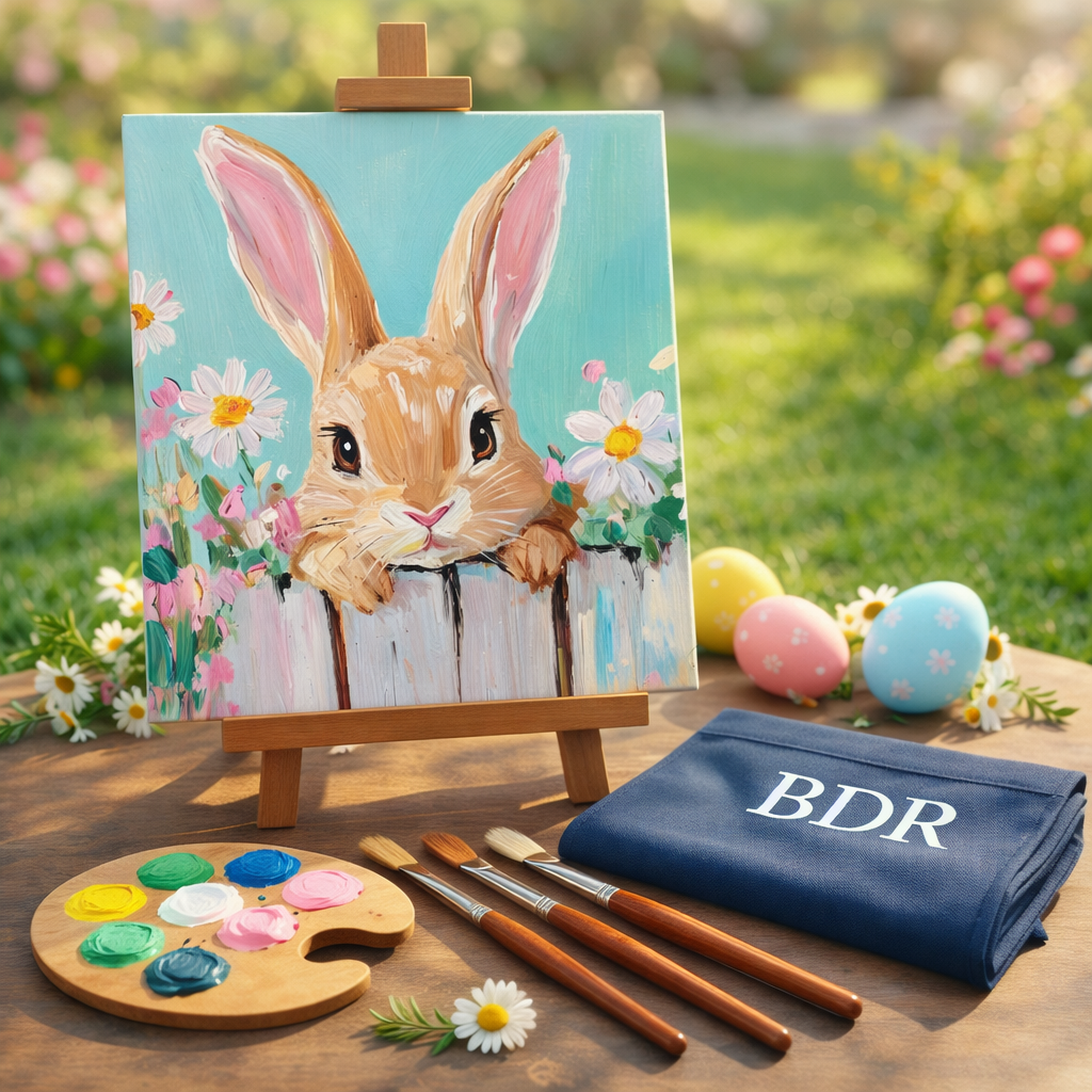 Easter Garden Canvas Painting Workshop, Powai 4 Apr