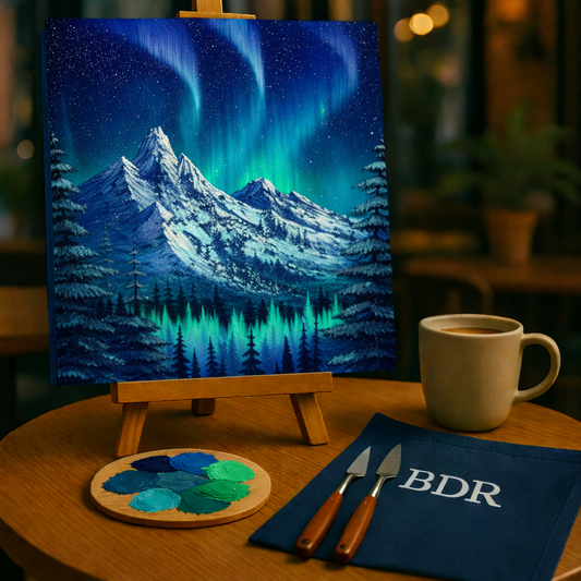 Northern Lights Knife Painting Workshop, Colaba 11 Apr