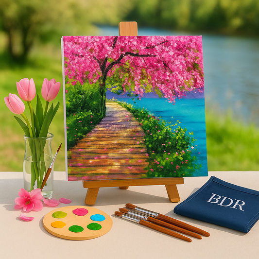 Riverside Retreat Canvas Painting Workshop, Andheri 11 Apr