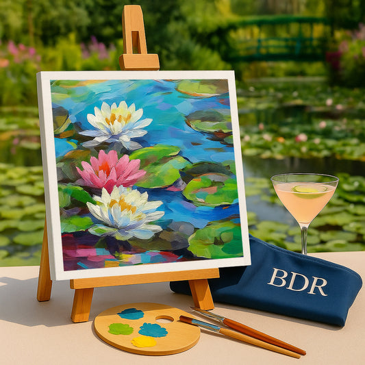 Waterlilies Canvas Painting Workshop, Colaba 13 Sep