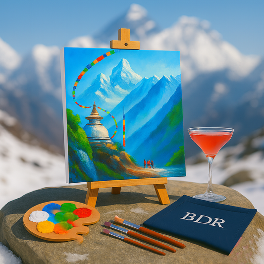 Path to Everest Canvas Painting Workshop, Powai 15 Aug