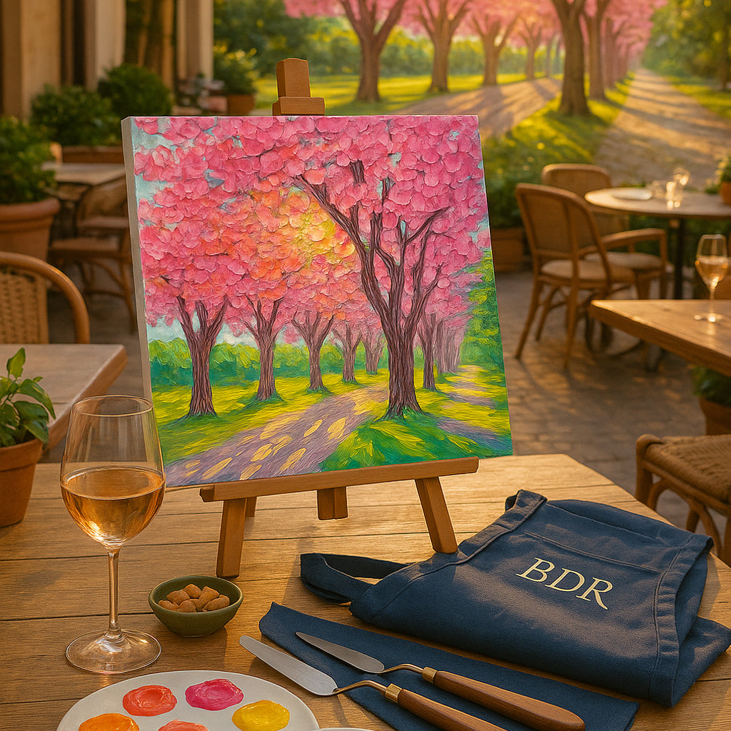 Cherry Trail Knife Painting Workshop, Fort 16 Nov