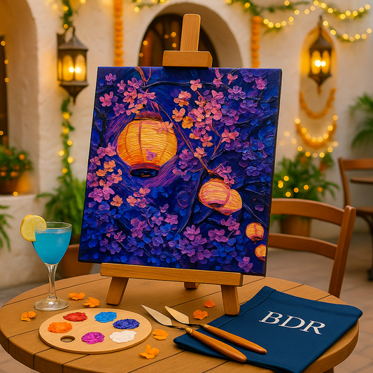 Diwali Special - Lantern Glow Knife Painting Workshop, Fort 19 Oct