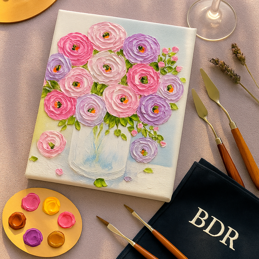 Impasto Texture Knife Painting Workshop, Fort 1 Feb