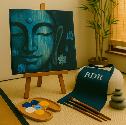 Serene Buddha Canvas Painting Workshop, Fort 21 Sep