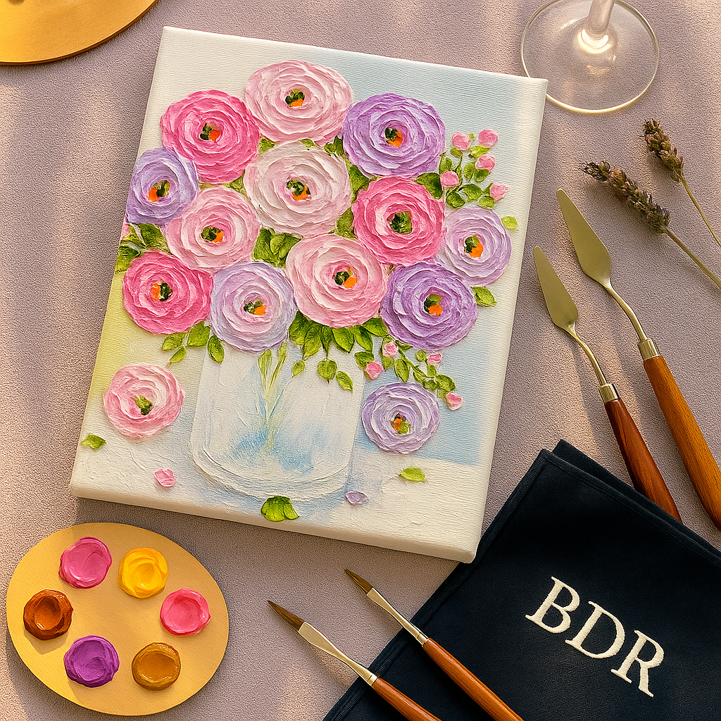 Impasto Texture Knife Painting Workshop, Powai 22 Nov