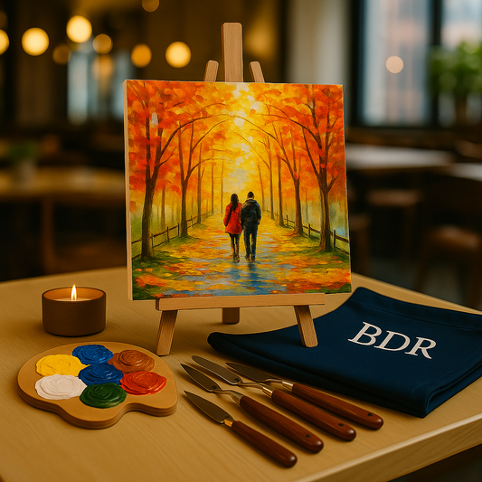 Autumn Walk Knife Painting Workshop, Kamala Mills 23 Aug