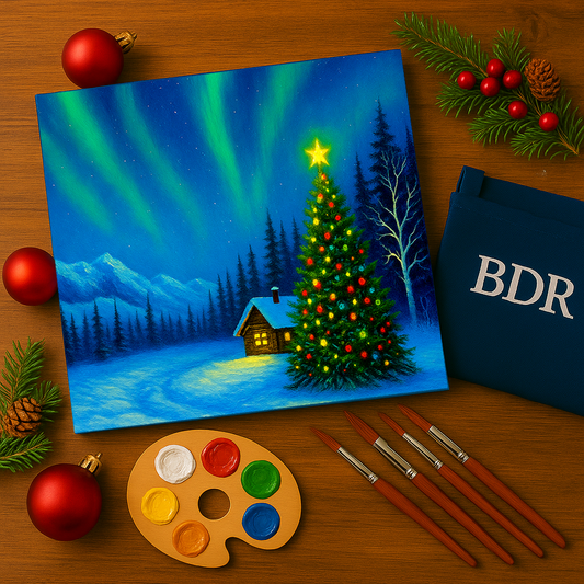 Christmas & Northern Lights Painting Workshop, Powai 25 Dec