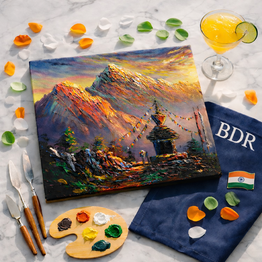 Golden Hour Knife Painting Workshop, BKC 26 Jan