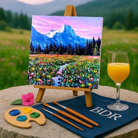 Floral Haven Canvas Painting Workshop, Khar 27 Dec