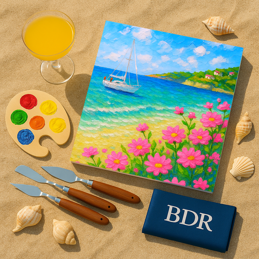 Shoreline Dreams Knife Painting Workshop, Andheri 27 Dec