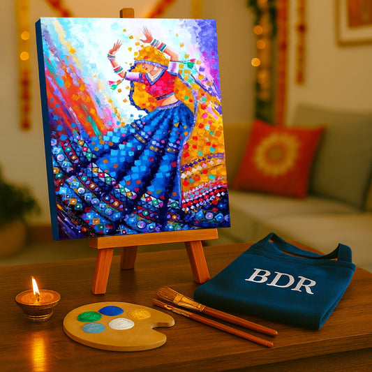 Navratri Nights Canvas Painting Workshop, BKC 27 Sep