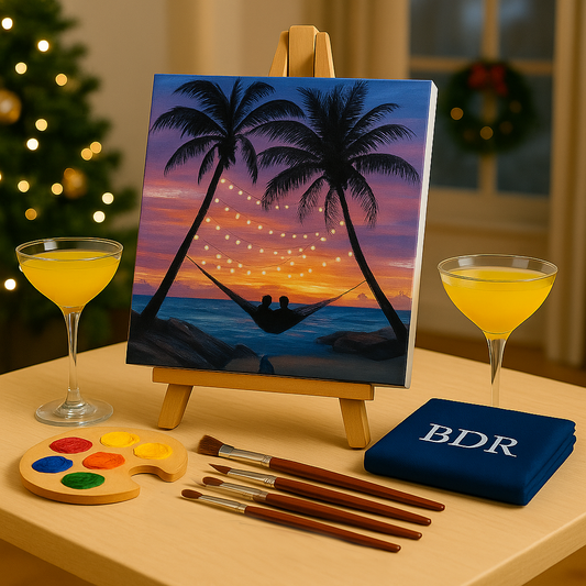 New Year's Celebration Canvas Painting Workshop, BKC 28 Dec