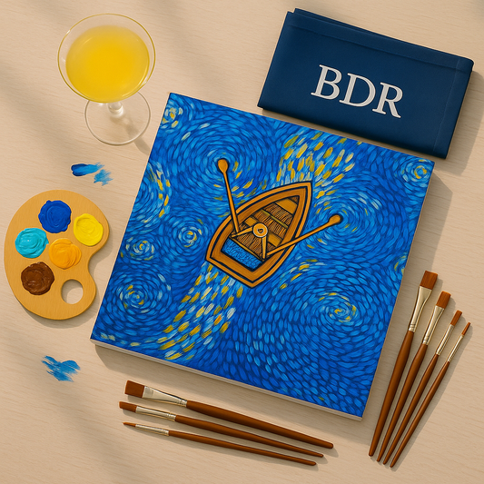 The Swirling Sea Canvas Painting Workshop, Fort 30 Nov