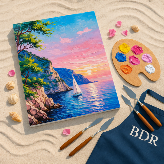 Sail Away Knife Painting Workshop, Andheri 31 Jan