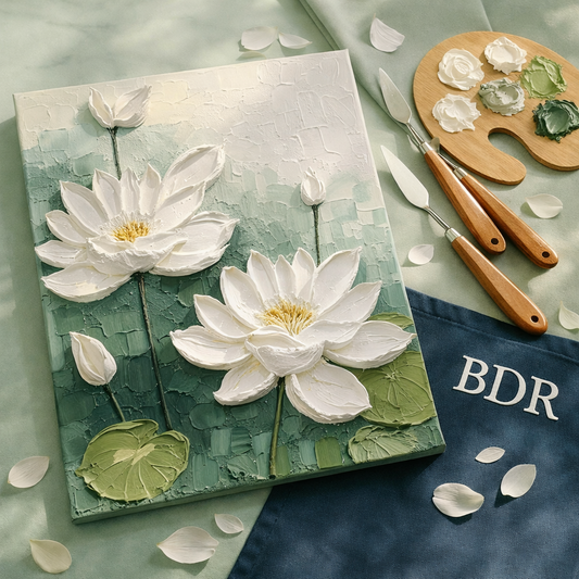 Impasto Texture Knife Painting Workshop, BKC 31 May