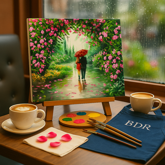 Love in the Air Canvas Painting Workshop, Bandra 7 Feb