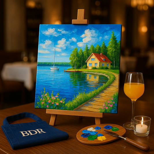 The Lakehouse Knife Painting Workshop, Fort 7 Sep