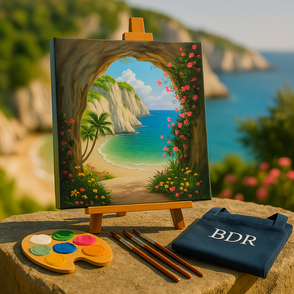 Hidden Paradise Canvas Painting Workshop, Chembur 9 Nov