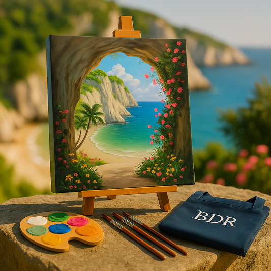 Hidden Paradise Canvas Painting Workshop, Chembur 9 Nov