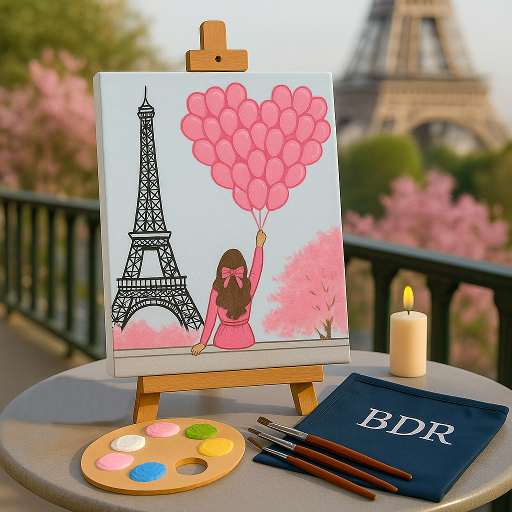 Pinkscape Paris Canvas Painting Workshop, Andheri 9 Nov