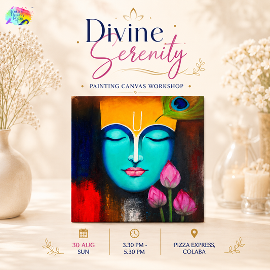 Divine Serenity Canvas Painting Workshop, Colaba 30 Aug
