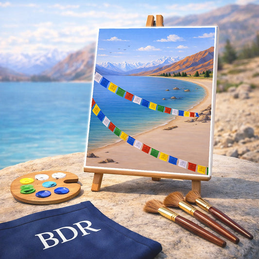 Ladakh Blues Canvas Painting Workshop, Powai 18 Apr